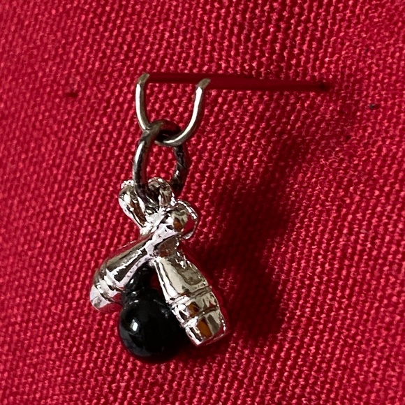 VTG I Crossed Bowling Pins + Black Ball Charm - Picture 13 of 16